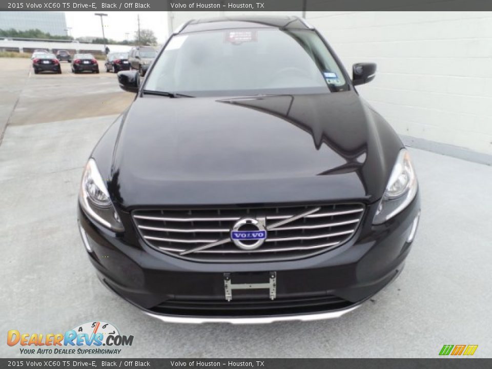 2015 Volvo XC60 T5 Drive-E Black / Off Black Photo #2