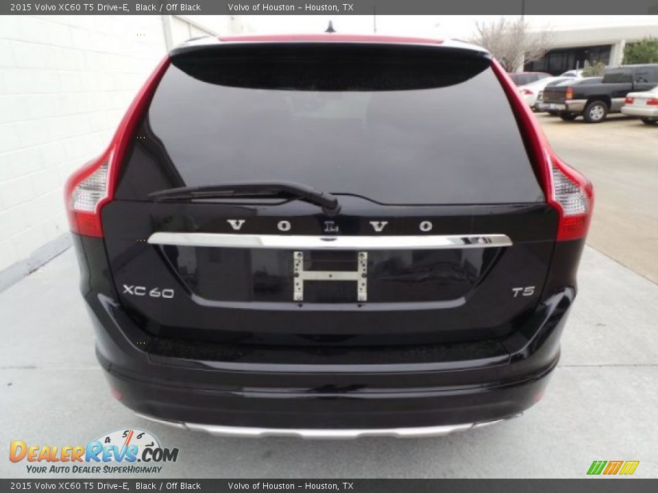 2015 Volvo XC60 T5 Drive-E Black / Off Black Photo #3