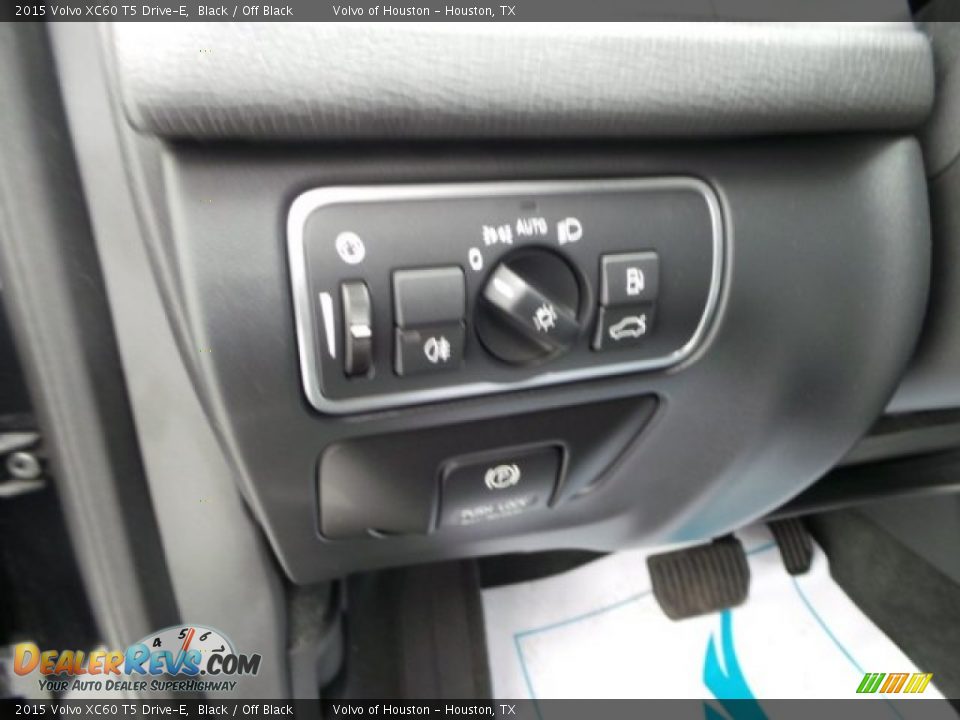 2015 Volvo XC60 T5 Drive-E Black / Off Black Photo #11