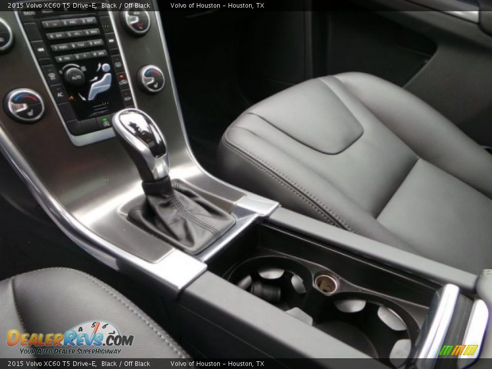 2015 Volvo XC60 T5 Drive-E Black / Off Black Photo #13