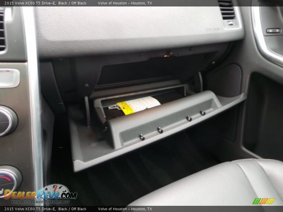 2015 Volvo XC60 T5 Drive-E Black / Off Black Photo #14