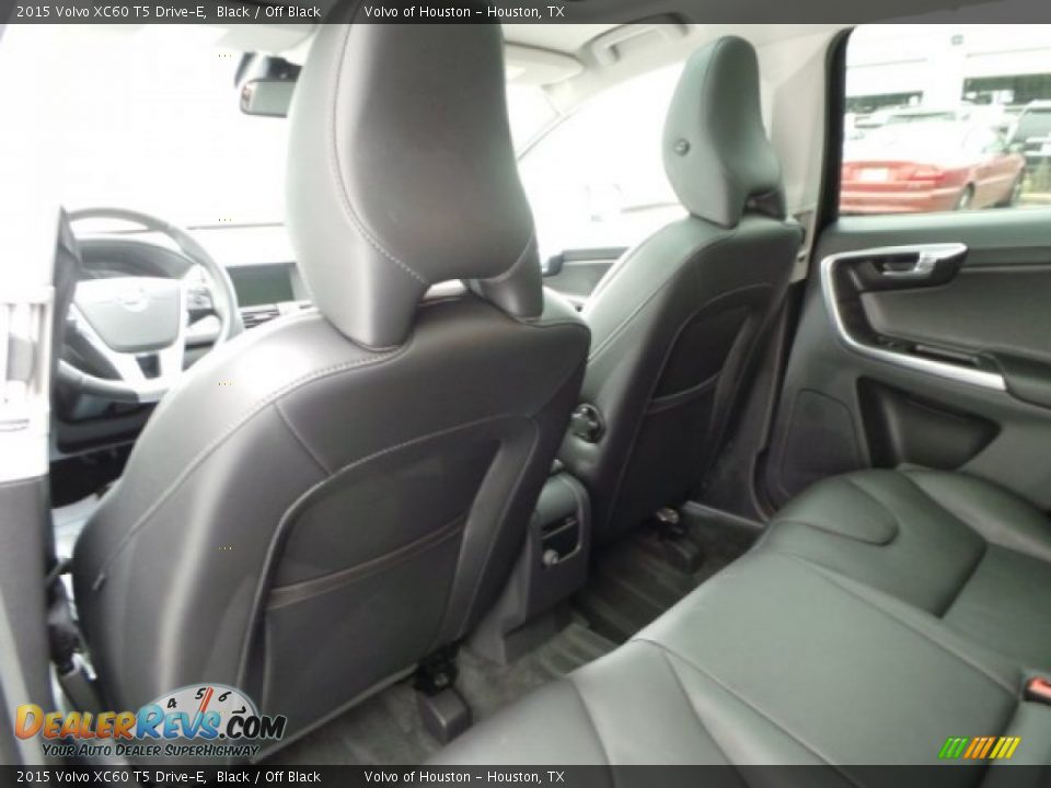 2015 Volvo XC60 T5 Drive-E Black / Off Black Photo #21