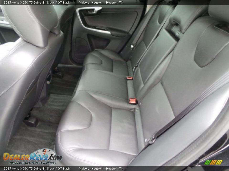 2015 Volvo XC60 T5 Drive-E Black / Off Black Photo #22