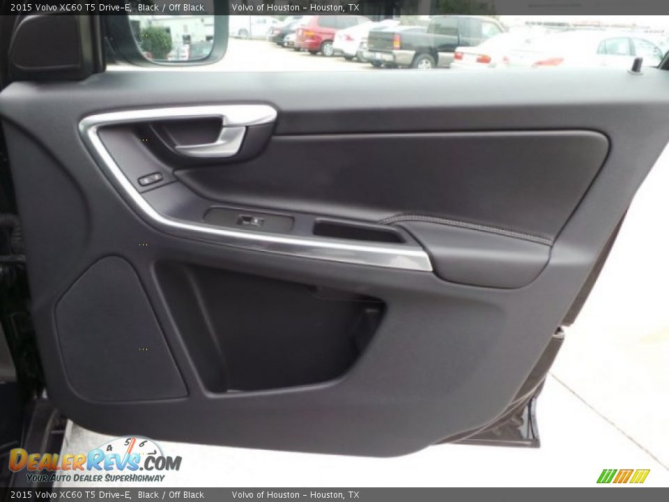 2015 Volvo XC60 T5 Drive-E Black / Off Black Photo #26