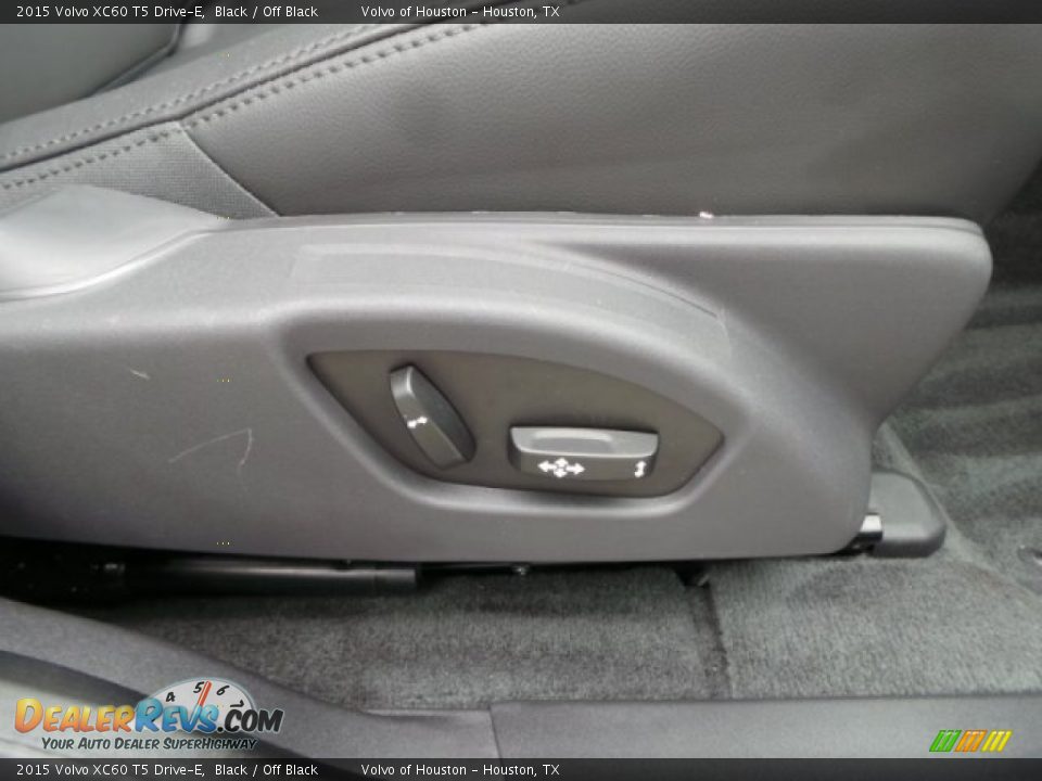 2015 Volvo XC60 T5 Drive-E Black / Off Black Photo #29