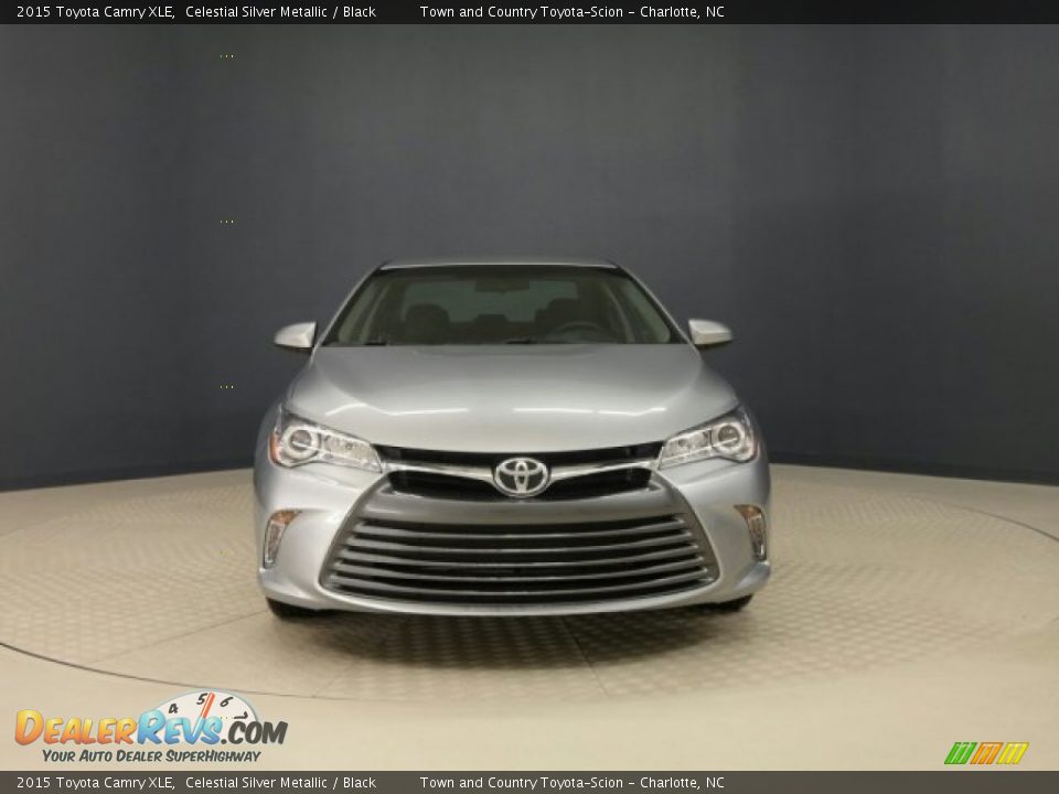 2015 Toyota Camry XLE Celestial Silver Metallic / Black Photo #3