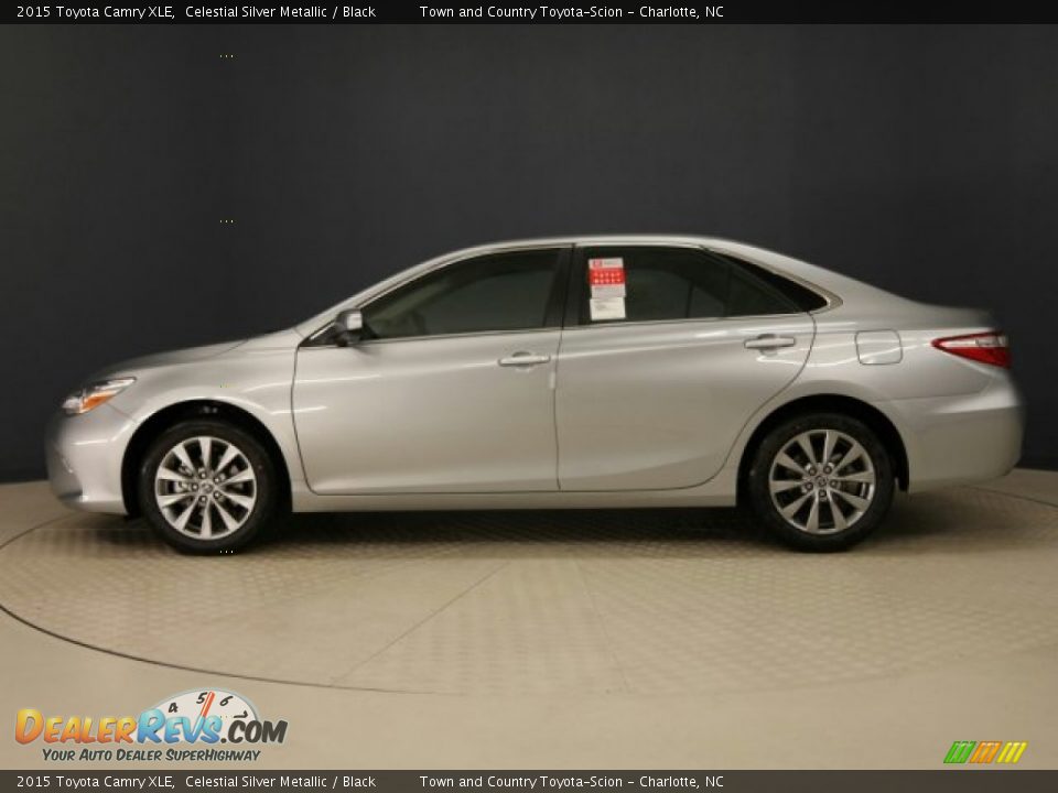 2015 Toyota Camry XLE Celestial Silver Metallic / Black Photo #5