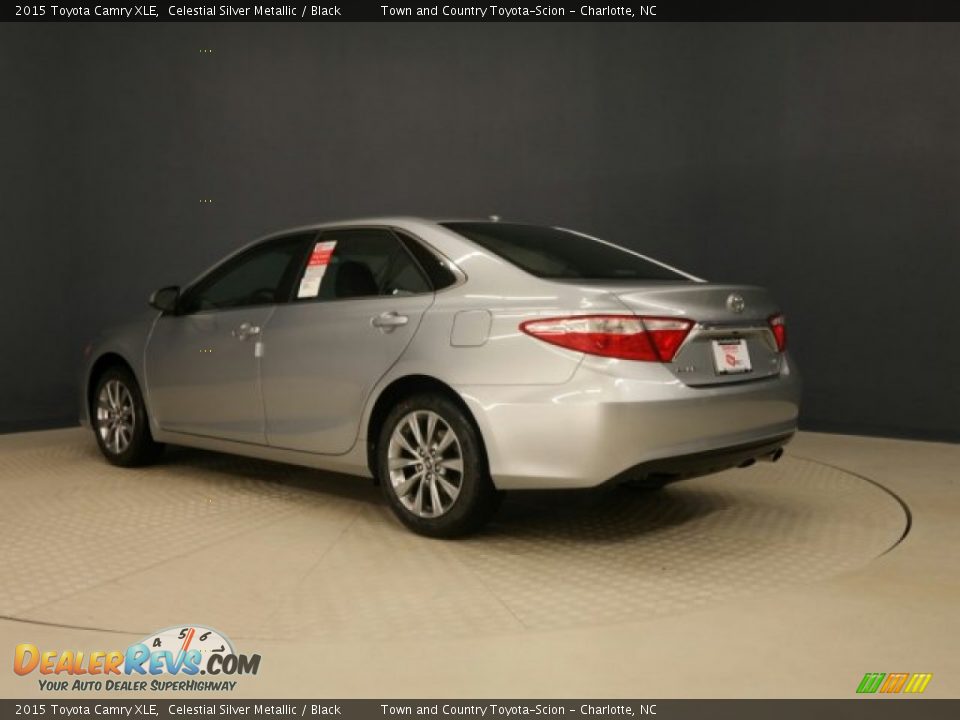2015 Toyota Camry XLE Celestial Silver Metallic / Black Photo #6