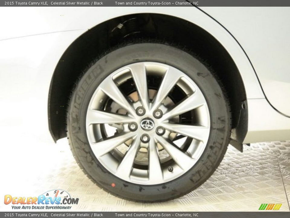 2015 Toyota Camry XLE Celestial Silver Metallic / Black Photo #11