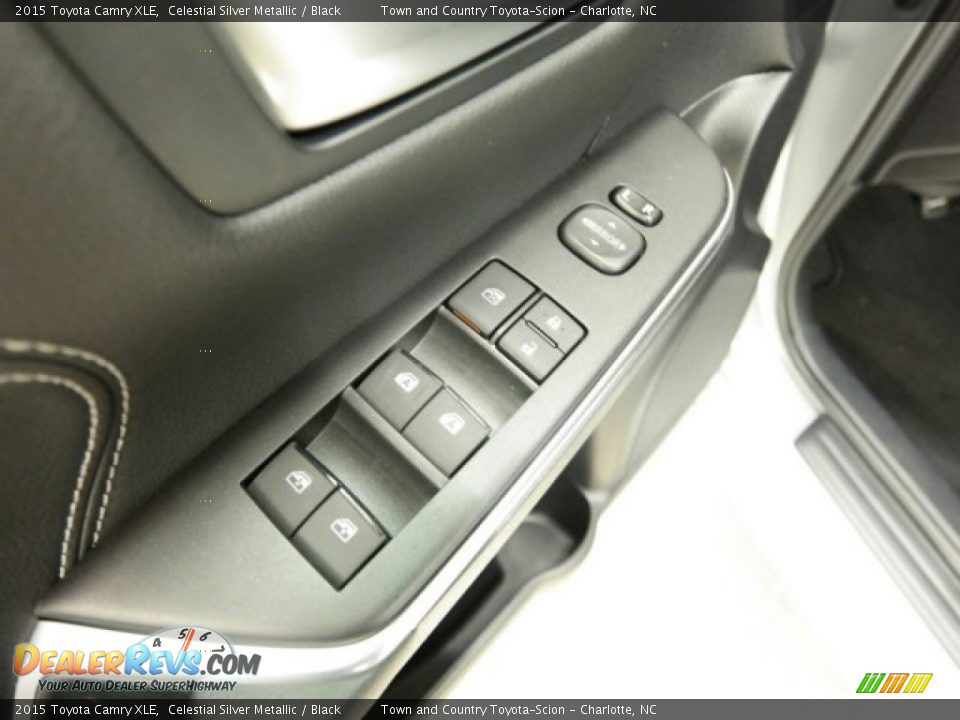 2015 Toyota Camry XLE Celestial Silver Metallic / Black Photo #27