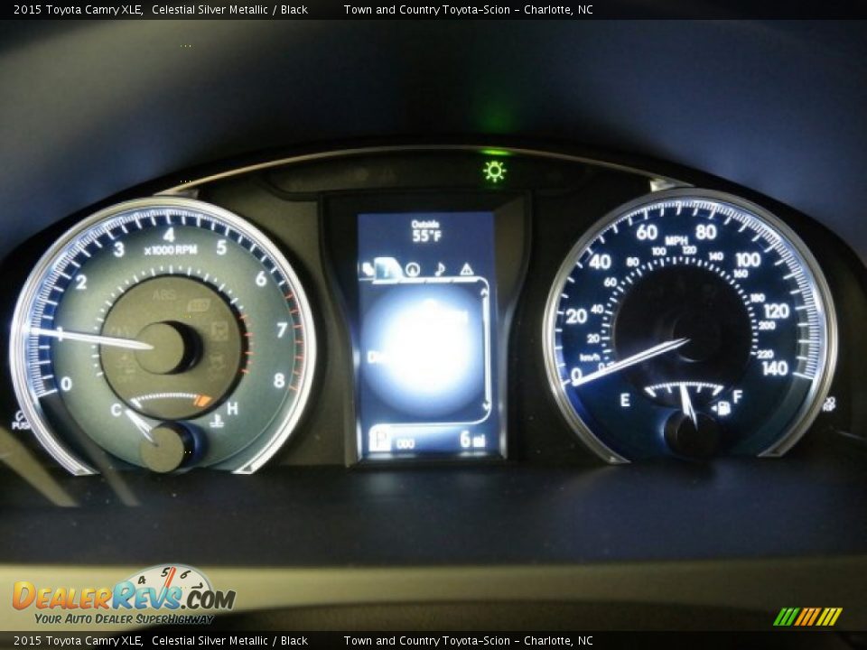 2015 Toyota Camry XLE Celestial Silver Metallic / Black Photo #29