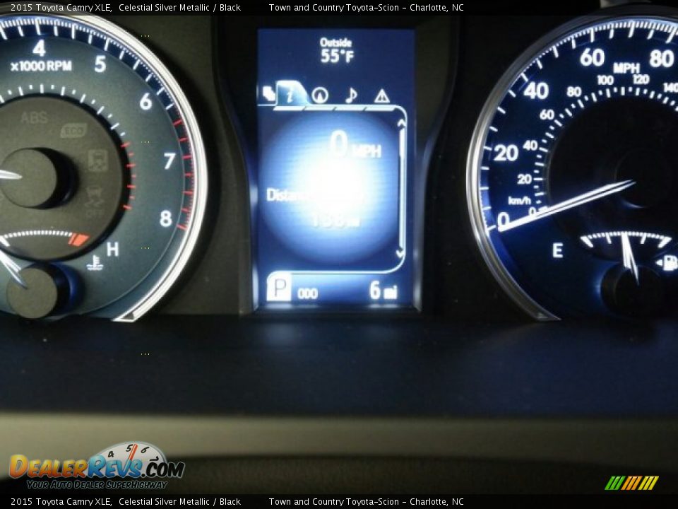 2015 Toyota Camry XLE Celestial Silver Metallic / Black Photo #30