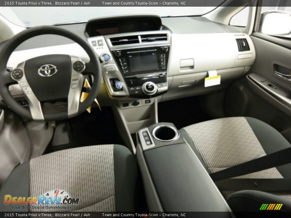 Ash Interior - 2015 Toyota Prius v Three Photo #20