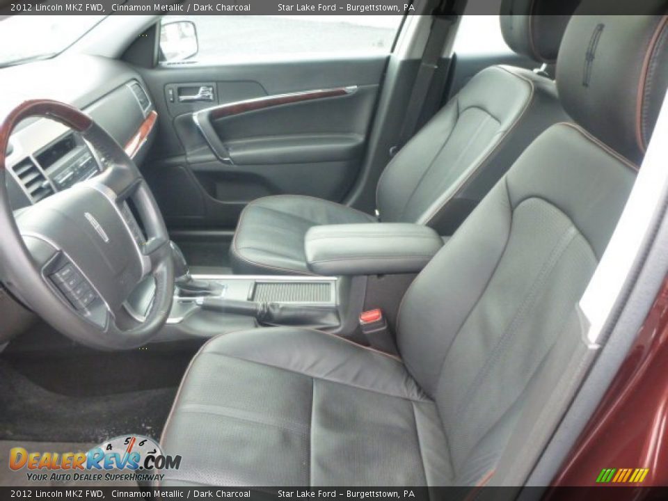 2012 Lincoln MKZ FWD Cinnamon Metallic / Dark Charcoal Photo #9