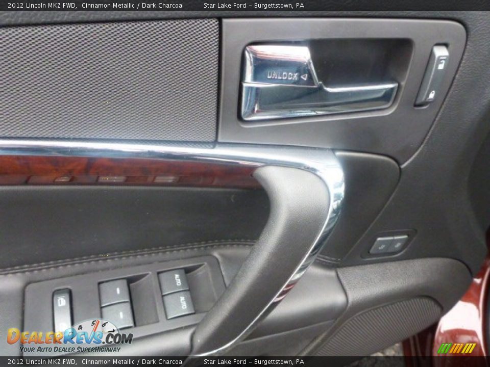 2012 Lincoln MKZ FWD Cinnamon Metallic / Dark Charcoal Photo #12