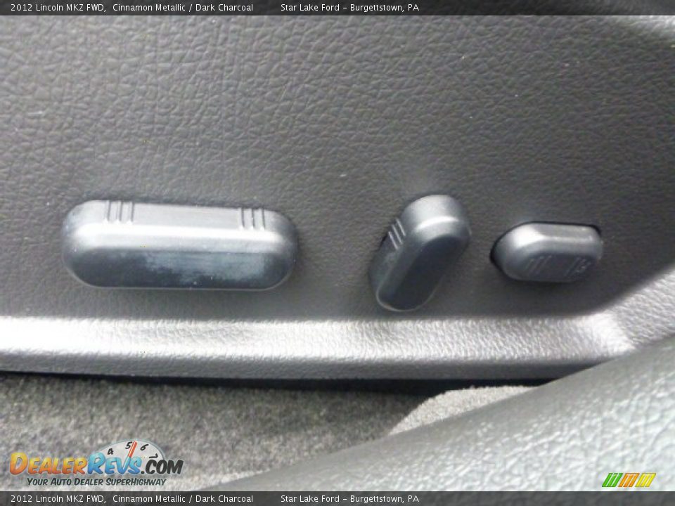 2012 Lincoln MKZ FWD Cinnamon Metallic / Dark Charcoal Photo #14