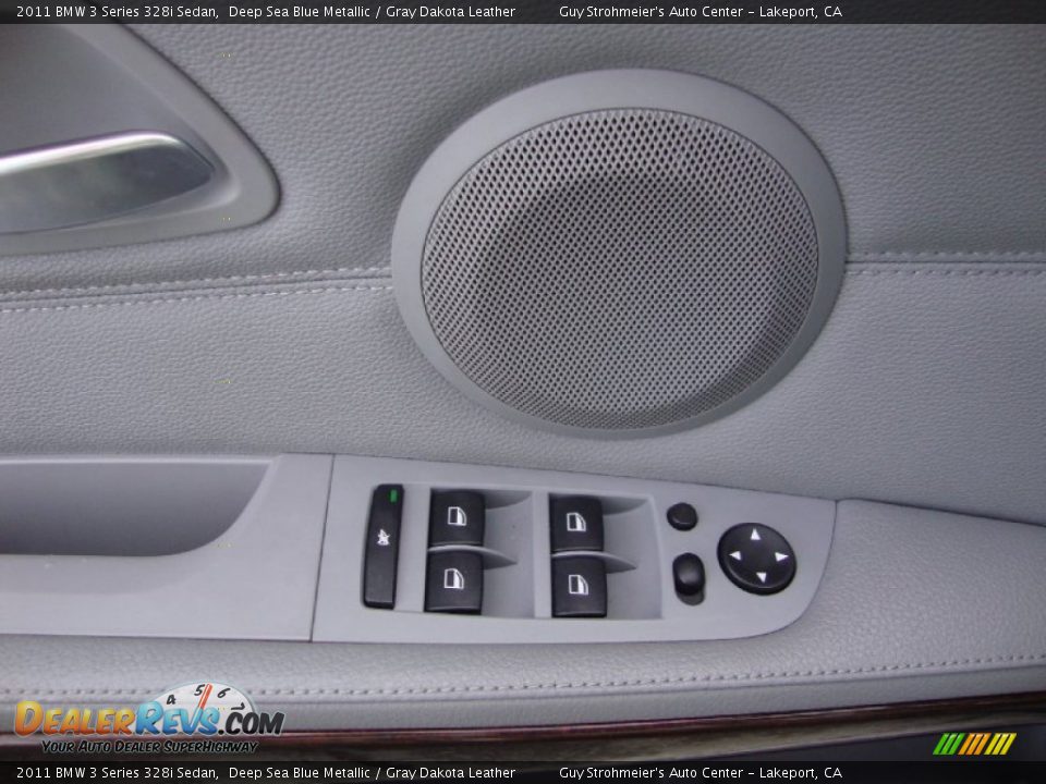 2011 BMW 3 Series 328i Sedan Deep Sea Blue Metallic / Gray Dakota Leather Photo #10
