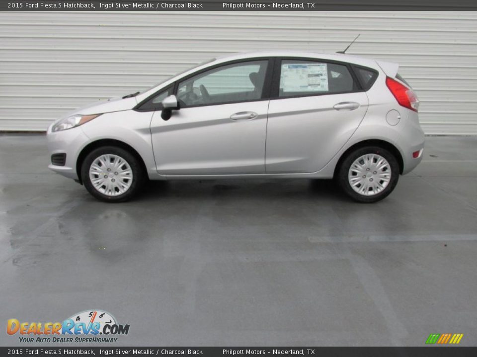 Ingot Silver Metallic 2015 Ford Fiesta S Hatchback Photo #6