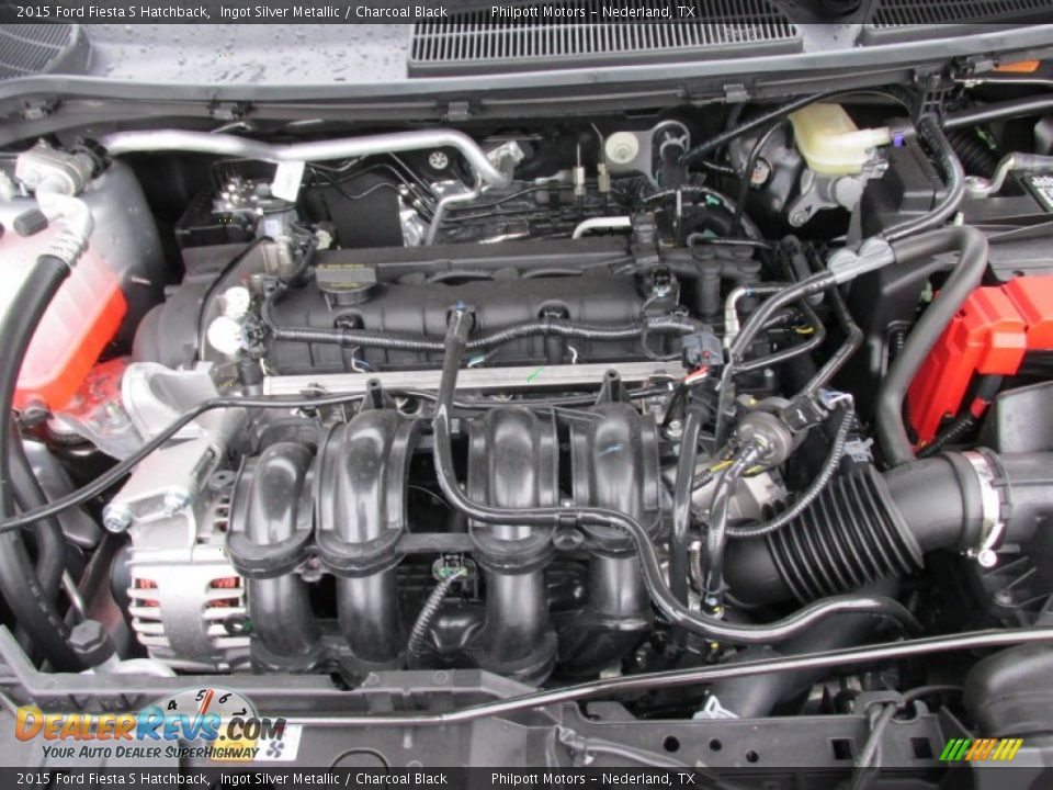 2015 Ford Fiesta S Hatchback 1.6 Liter DOHC 16-Valve Ti-VCT 4 Cylinder Engine Photo #15