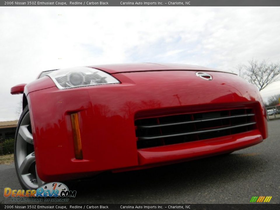 2006 Nissan 350Z Enthusiast Coupe Redline / Carbon Black Photo #1