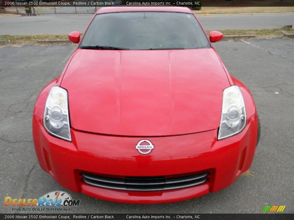 2006 Nissan 350Z Enthusiast Coupe Redline / Carbon Black Photo #5