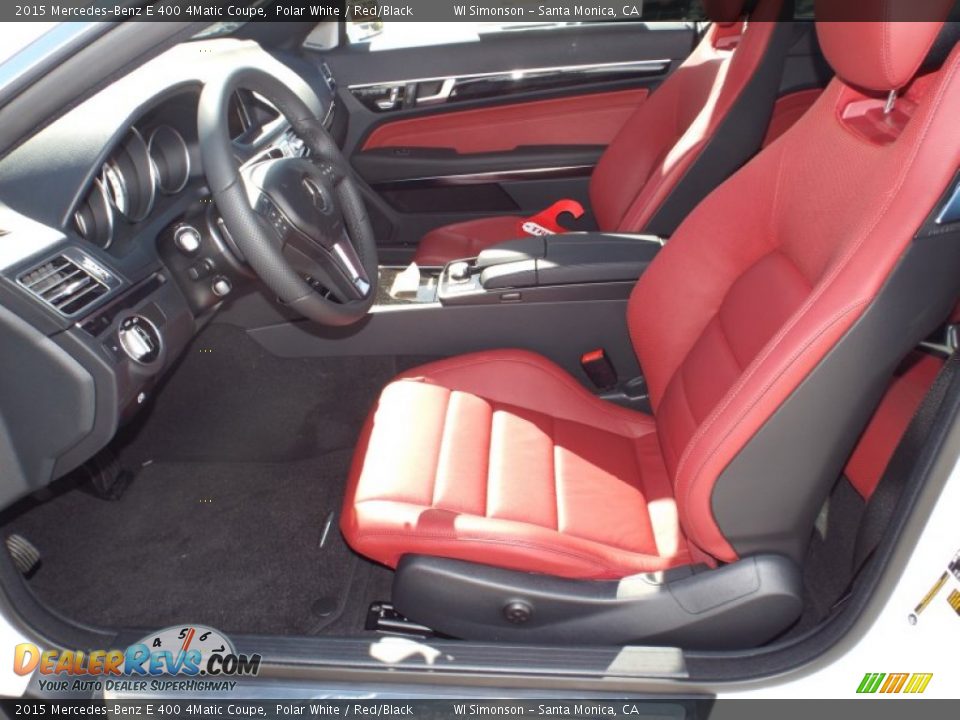Front Seat of 2015 Mercedes-Benz E 400 4Matic Coupe Photo #7