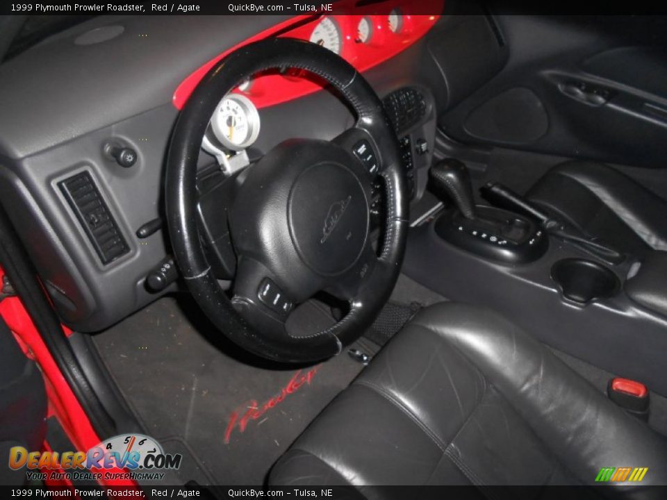1999 Plymouth Prowler Roadster Red / Agate Photo #4