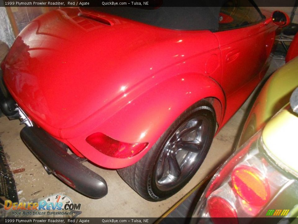 1999 Plymouth Prowler Roadster Red / Agate Photo #11