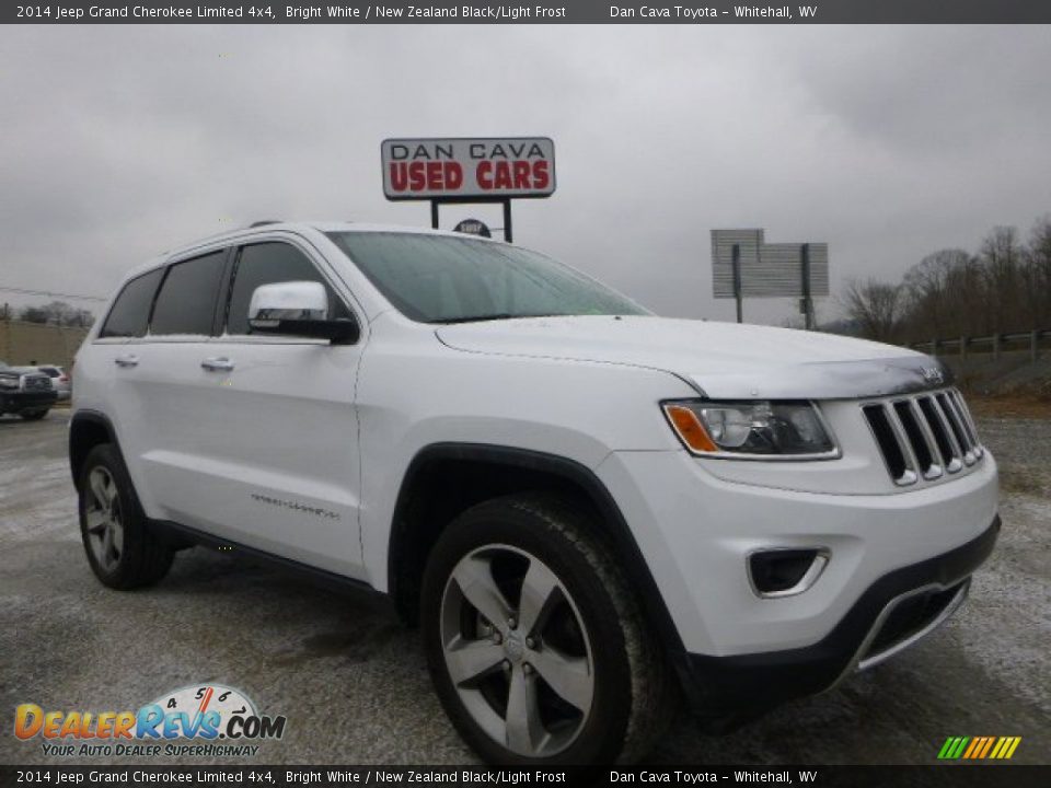 2014 Jeep Grand Cherokee Limited 4x4 Bright White / New Zealand Black/Light Frost Photo #1