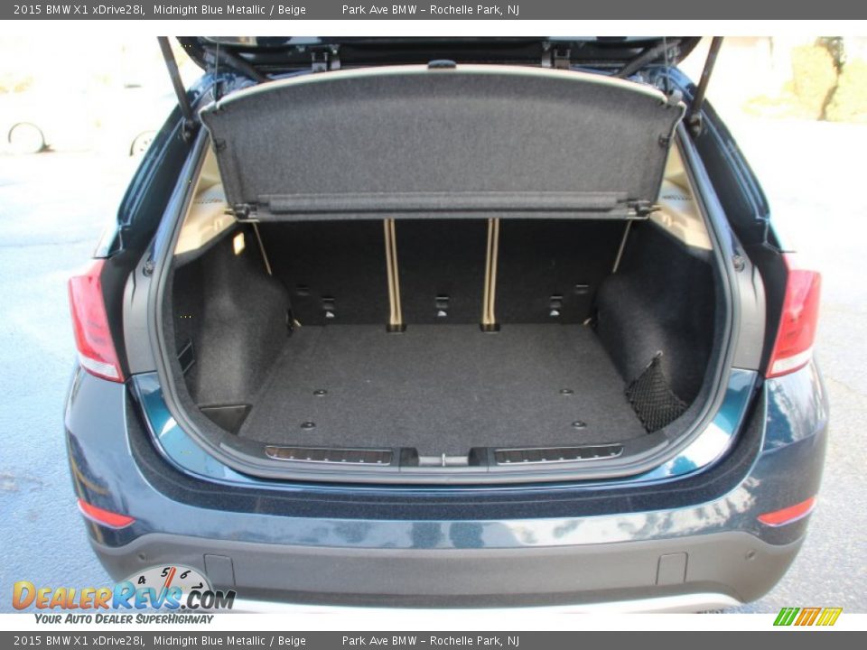2015 BMW X1 xDrive28i Midnight Blue Metallic / Beige Photo #22