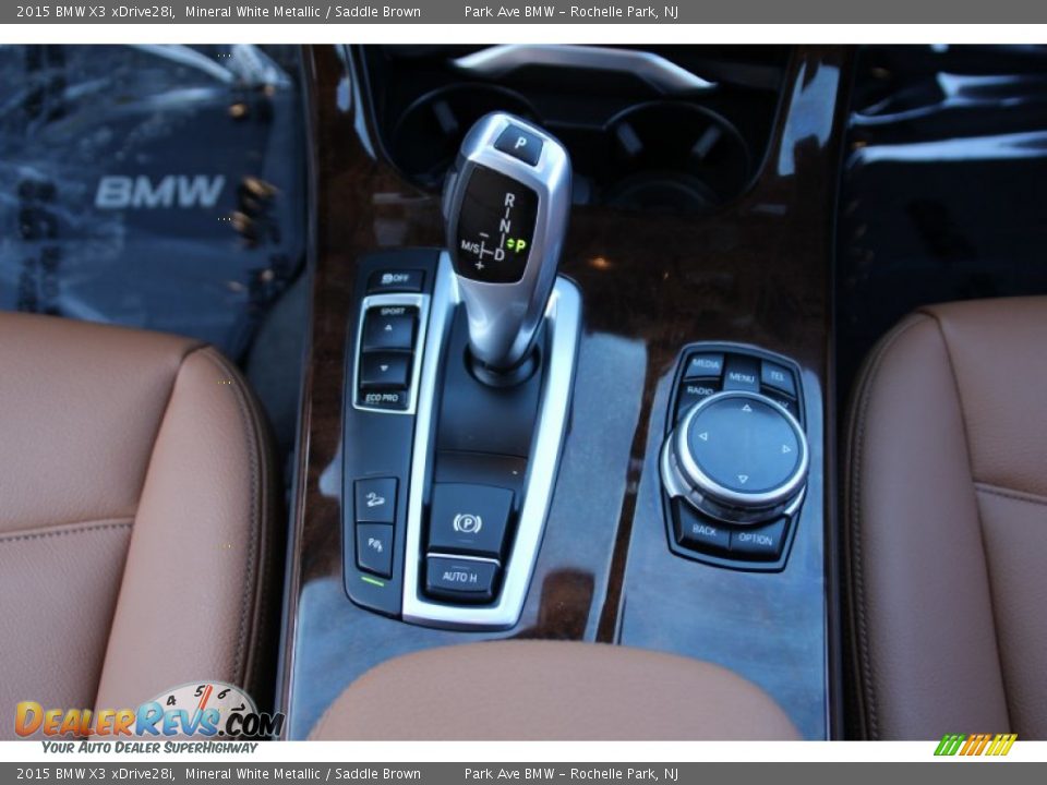 2015 BMW X3 xDrive28i Mineral White Metallic / Saddle Brown Photo #18
