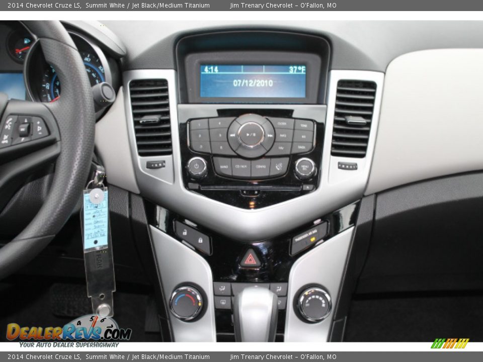 2014 Chevrolet Cruze LS Summit White / Jet Black/Medium Titanium Photo #12
