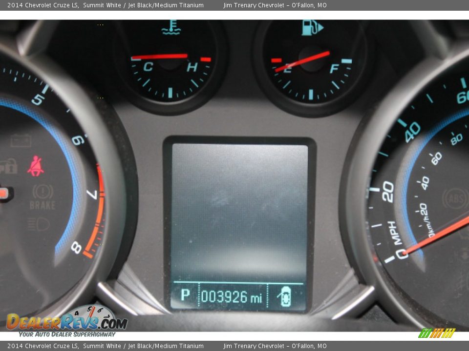 2014 Chevrolet Cruze LS Summit White / Jet Black/Medium Titanium Photo #14