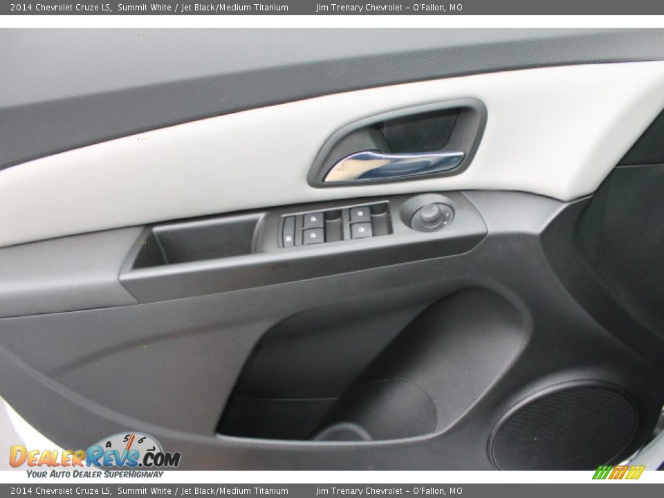 2014 Chevrolet Cruze LS Summit White / Jet Black/Medium Titanium Photo #15