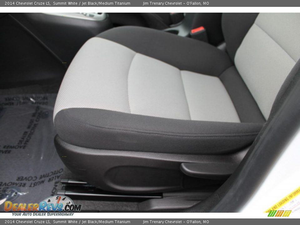2014 Chevrolet Cruze LS Summit White / Jet Black/Medium Titanium Photo #16