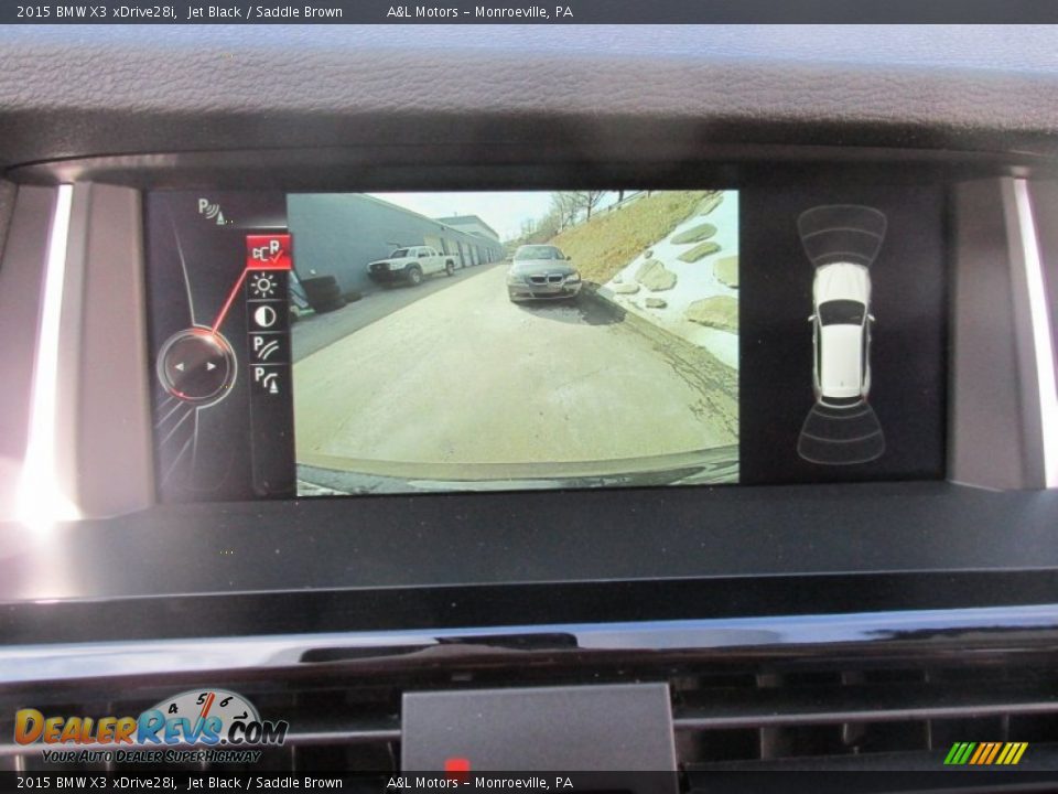 2015 BMW X3 xDrive28i Jet Black / Saddle Brown Photo #18