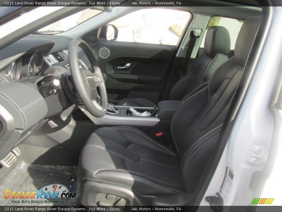 Front Seat of 2015 Land Rover Range Rover Evoque Dynamic Photo #12