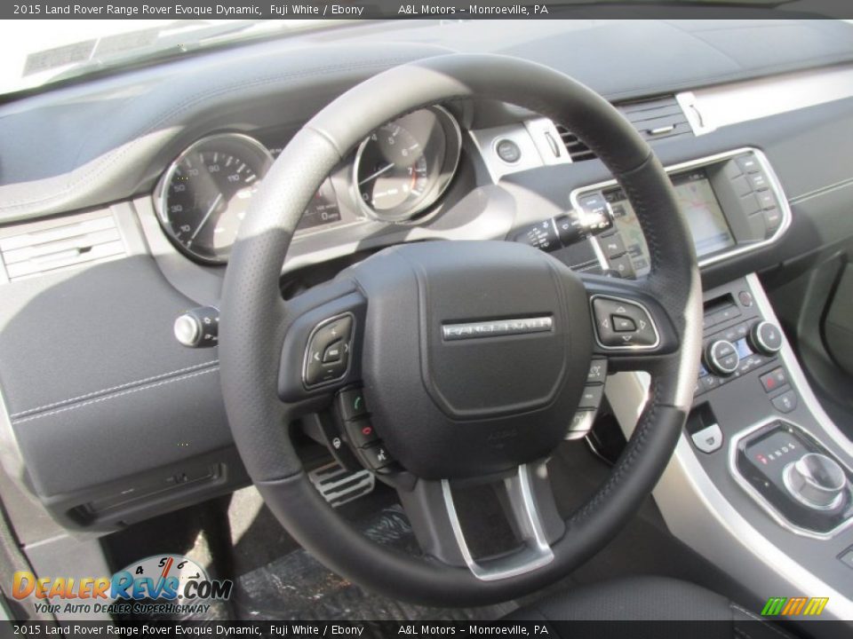 2015 Land Rover Range Rover Evoque Dynamic Steering Wheel Photo #14