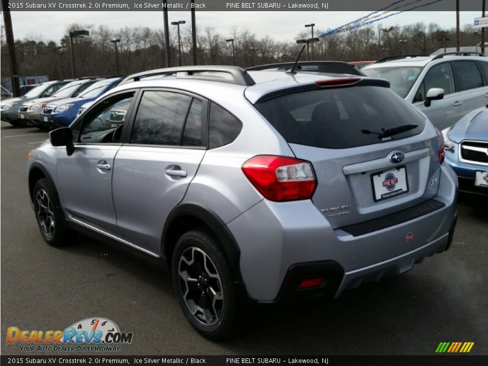 2015 Subaru XV Crosstrek 2.0i Premium Ice Silver Metallic / Black Photo #4