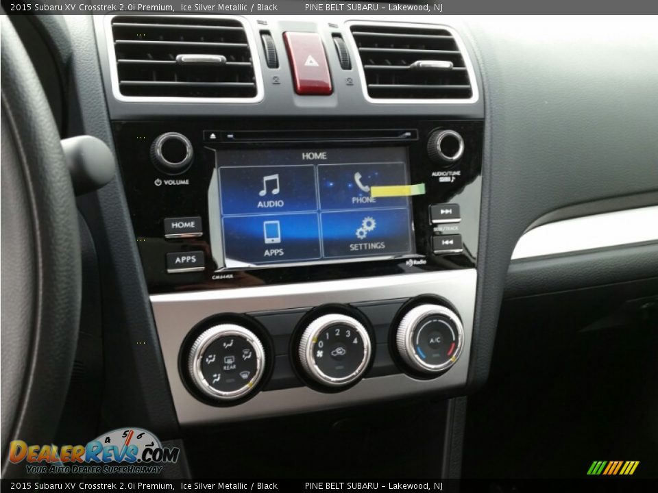 2015 Subaru XV Crosstrek 2.0i Premium Ice Silver Metallic / Black Photo #9