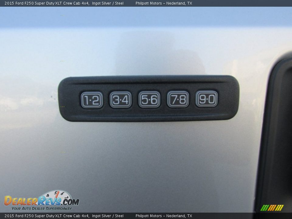 2015 Ford F250 Super Duty XLT Crew Cab 4x4 Ingot Silver / Steel Photo #16