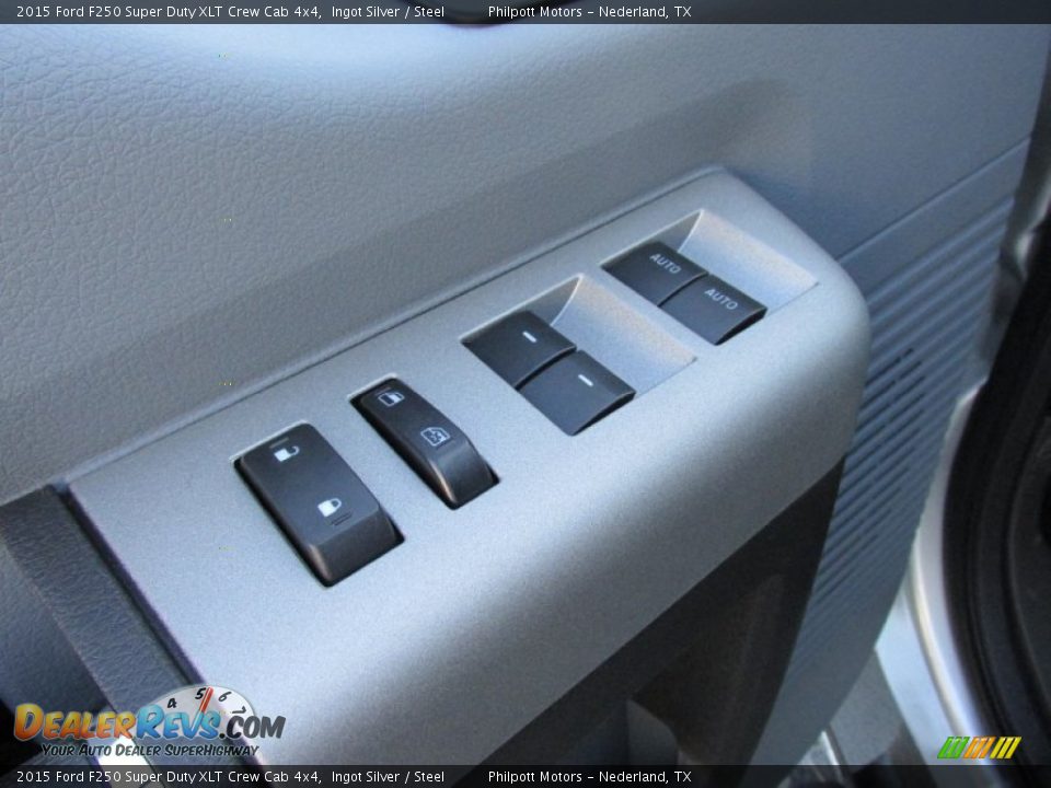 2015 Ford F250 Super Duty XLT Crew Cab 4x4 Ingot Silver / Steel Photo #23