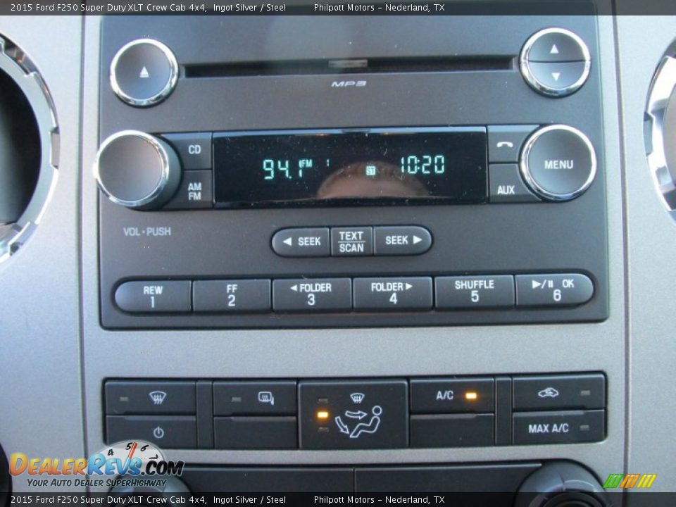 2015 Ford F250 Super Duty XLT Crew Cab 4x4 Ingot Silver / Steel Photo #28