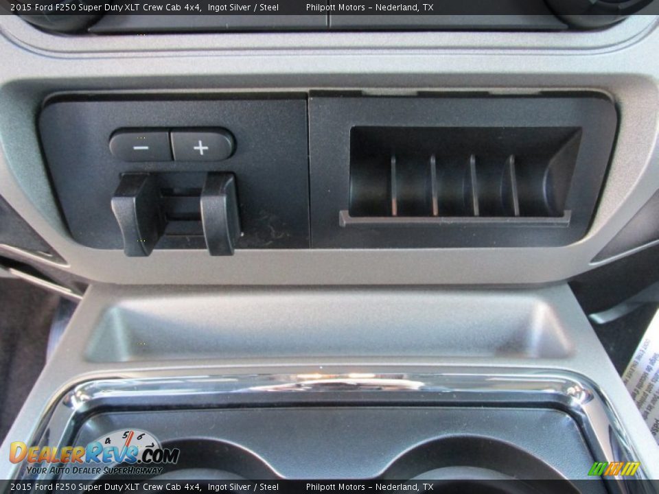 2015 Ford F250 Super Duty XLT Crew Cab 4x4 Ingot Silver / Steel Photo #30