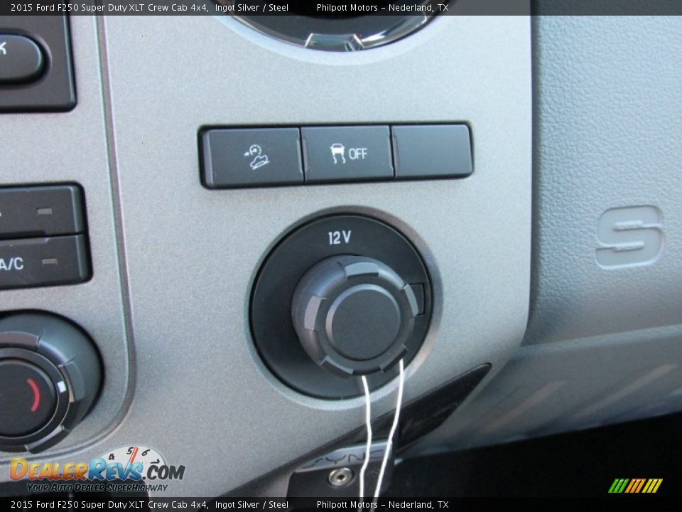 2015 Ford F250 Super Duty XLT Crew Cab 4x4 Ingot Silver / Steel Photo #31