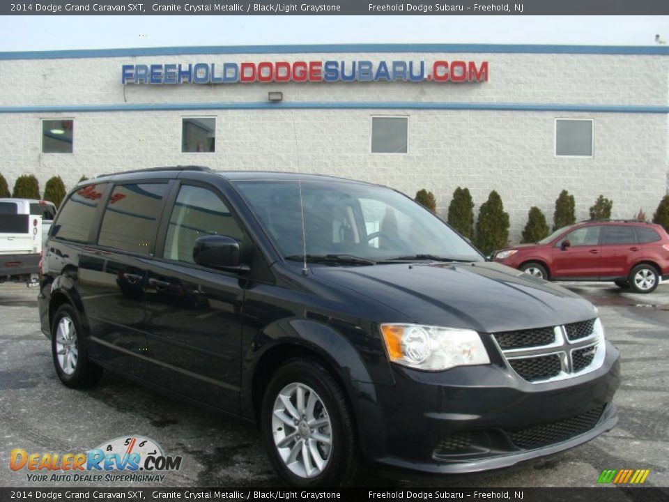 2014 Dodge Grand Caravan SXT Granite Crystal Metallic / Black/Light Graystone Photo #1