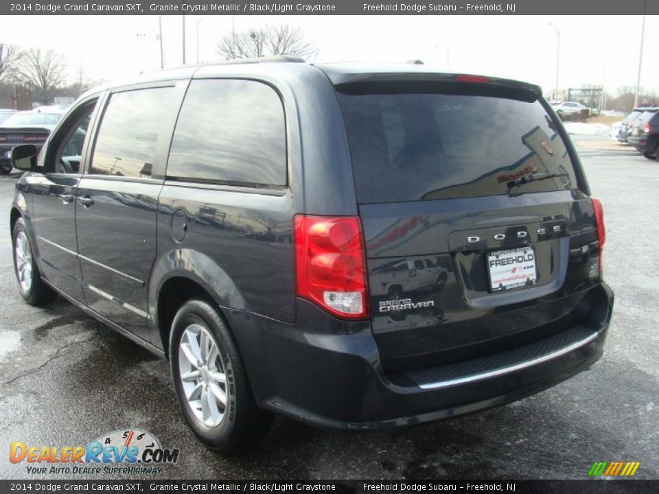 2014 Dodge Grand Caravan SXT Granite Crystal Metallic / Black/Light Graystone Photo #4