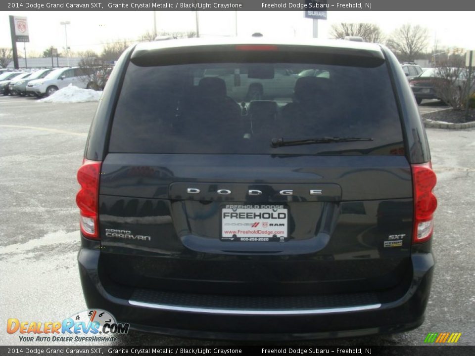 2014 Dodge Grand Caravan SXT Granite Crystal Metallic / Black/Light Graystone Photo #5