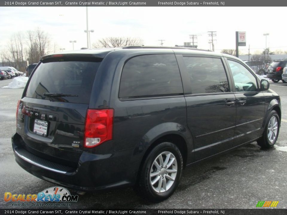 2014 Dodge Grand Caravan SXT Granite Crystal Metallic / Black/Light Graystone Photo #8