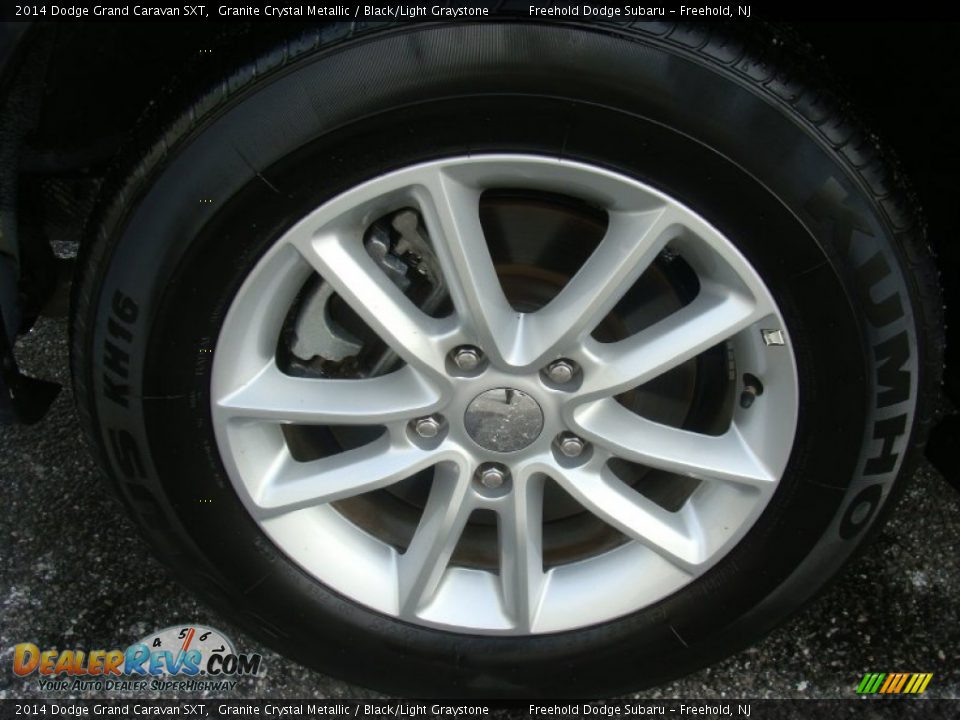 2014 Dodge Grand Caravan SXT Granite Crystal Metallic / Black/Light Graystone Photo #10